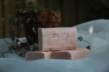 Load image into Gallery viewer, Australian made organic soap for your event favour with personalised kraft wrapper
