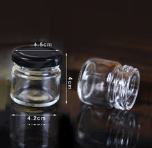 Load image into Gallery viewer, 30mL glass jars DIY kit of for your event with custom names or message
