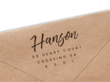 Load image into Gallery viewer, Hanson Return Address Stamp