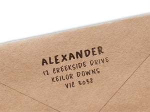 Alexander Return Address Stamp