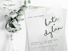 Load image into Gallery viewer, Kate &amp; Dylan Save the Date Stamp