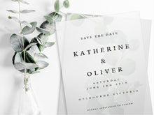 Load image into Gallery viewer, Katherine &amp; Oliver Save the Date Stamp