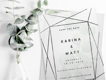Load image into Gallery viewer, Karina &amp; Matt Save the Date Stamp