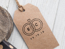 Load image into Gallery viewer, E &amp; C Wedding Logo Stamp