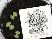 Load image into Gallery viewer, Custom seed packet for your wedding favours