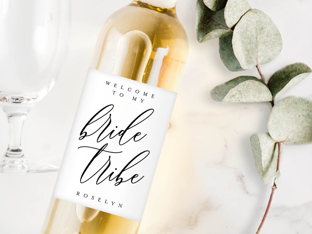 Custom Bridesmaid gift - Wine Label