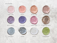 Load image into Gallery viewer, Blush pink wax seal kit II with beautiful soft pastel colours