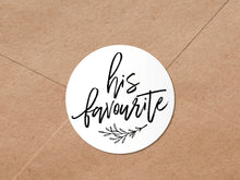 Load image into Gallery viewer, Popular wedding stickers with a calligraphy font and modern design