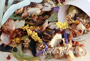 Wild Botanical blend - cones and eco-friendly flower confetti set from Kooka Paperie