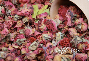 Wild rose blend - cones and environmental friendly flower confetti set from Kooka Paperie