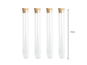 Glass test tubes with custom word  for your wedding, party or event
