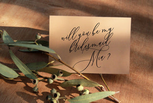 Can't say I do without you card with Custom Name