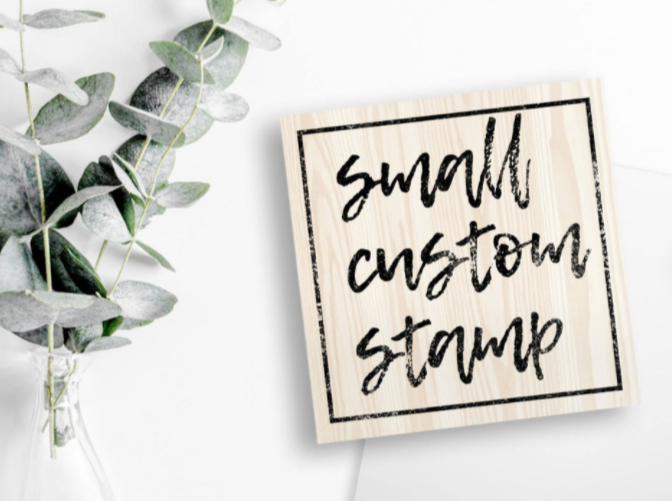Custom Stamp with Your Design and Size